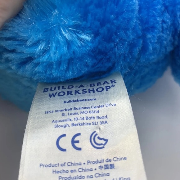 Build A Bear Thomas The Tank Engine Plush Soft Toy Used Condition Eye Damage - Picture 11 of 16